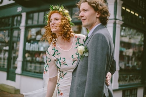 Bride and groom