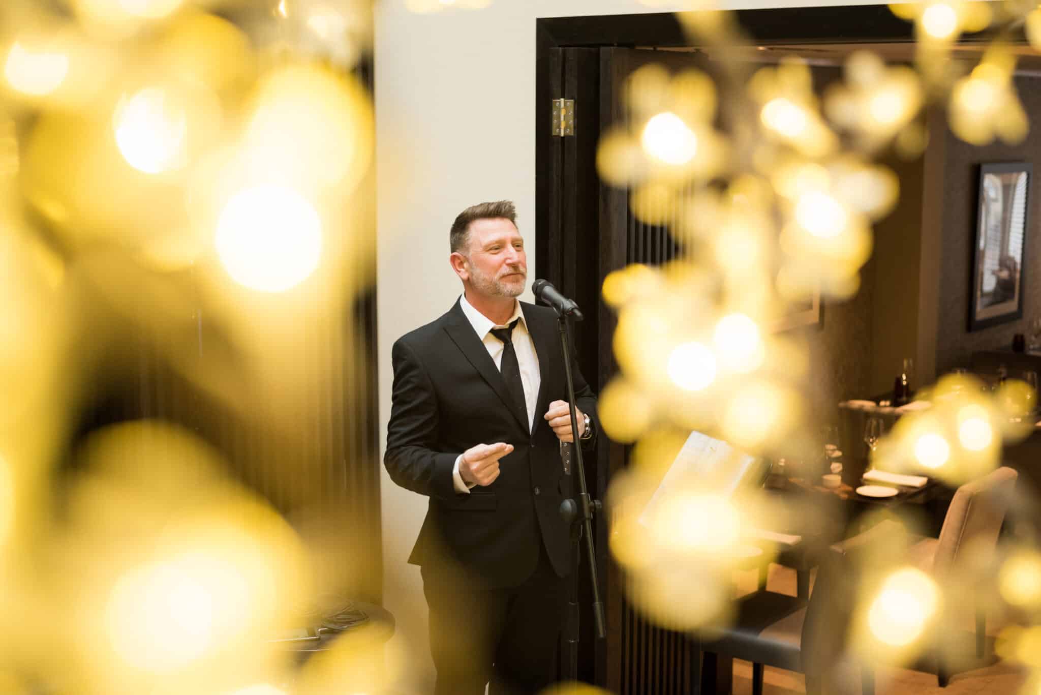 Jazz performer celebrating Christmas in Tunbridge Wells